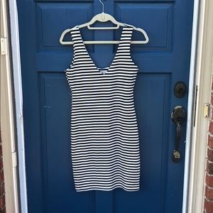 Striped Bodycon Dress